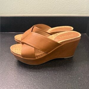 Report Wedge Sandals